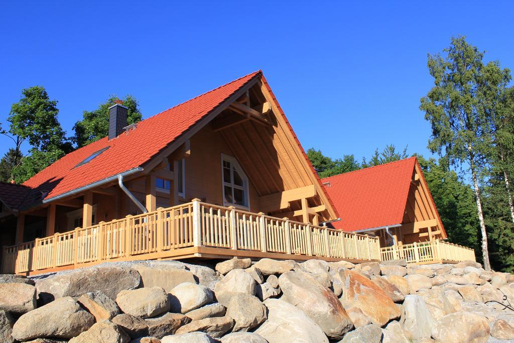 Bergwaldlodges Einklang & Blickfang シールケ エクステリア 写真
